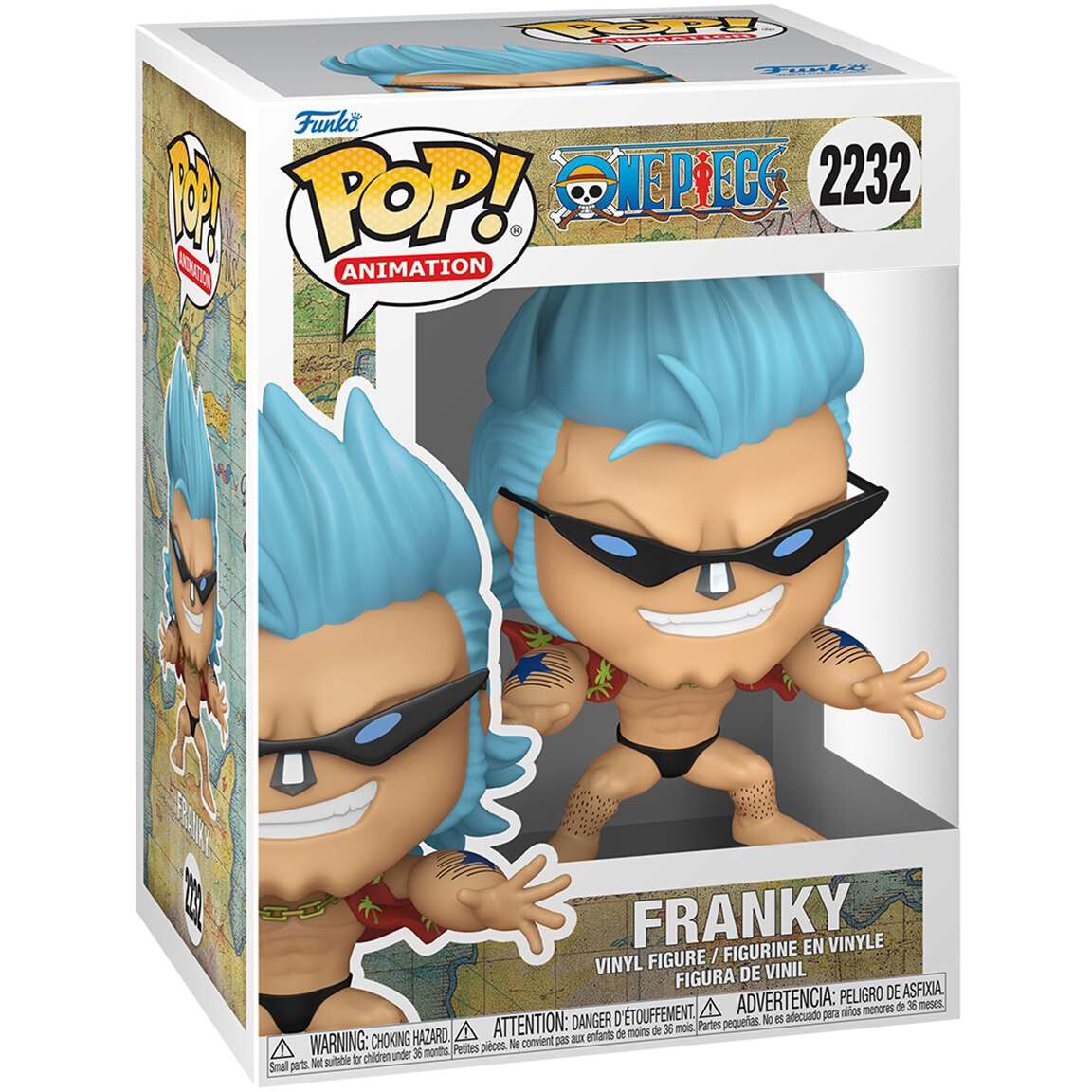 Фигурка Funko POP! Animation One Piece Franky with Sunglasses - 90645 - фото 2