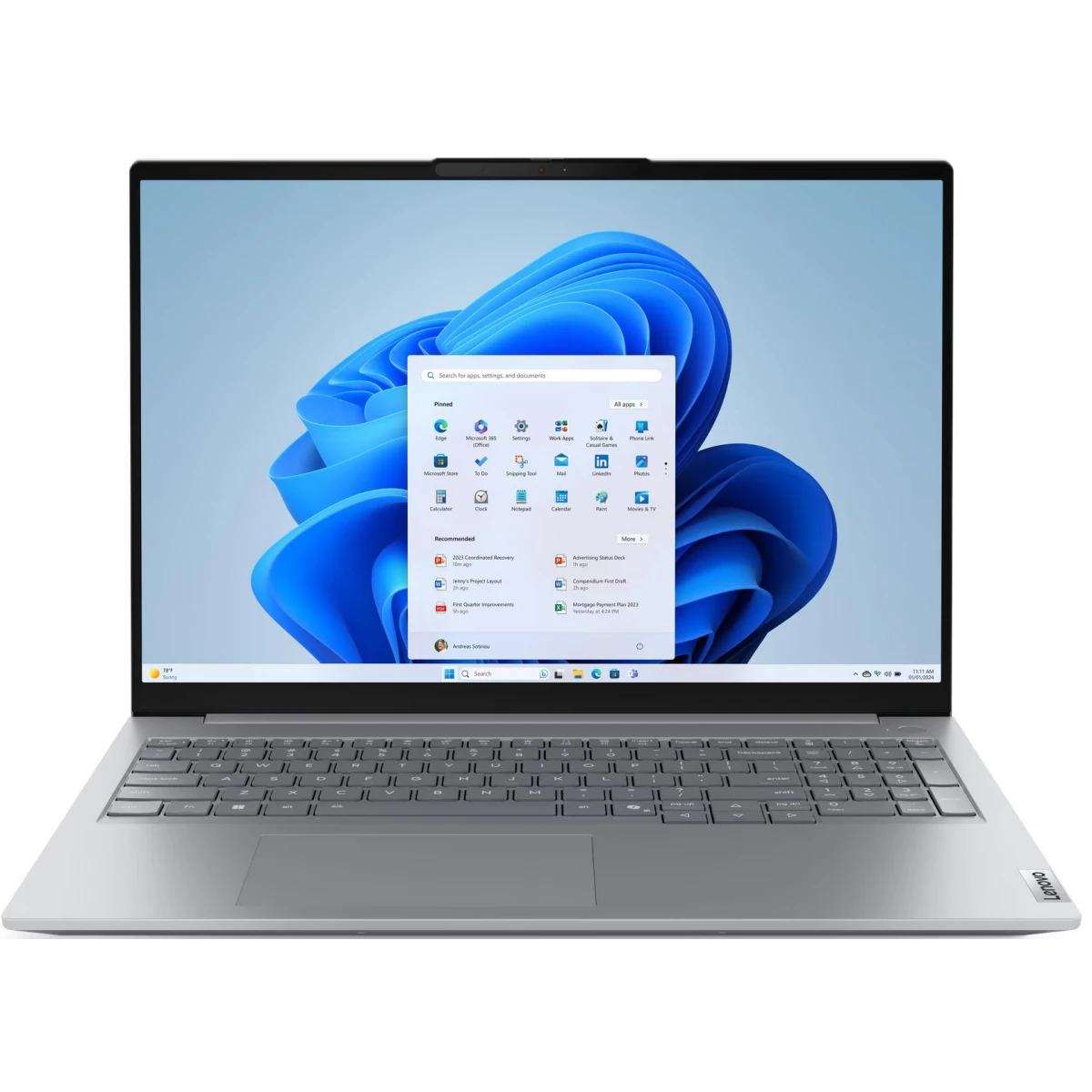 Ноутбук Lenovo Thinkbook 16 G9 IRL Arctic Grey (21US000QGQ)
