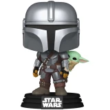 Фигурка Funko POP! Bobble Star Wars M & G Mandalorian (90443)