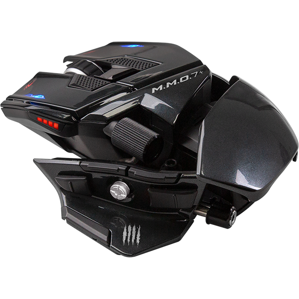 Мышь Mad Catz M.M.O. 7+ Black - MM10NHINBL000-0 - фото 3