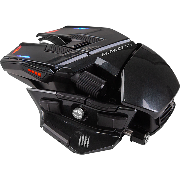Мышь Mad Catz M.M.O. 7+ Black - MM10NHINBL000-0 - фото 6