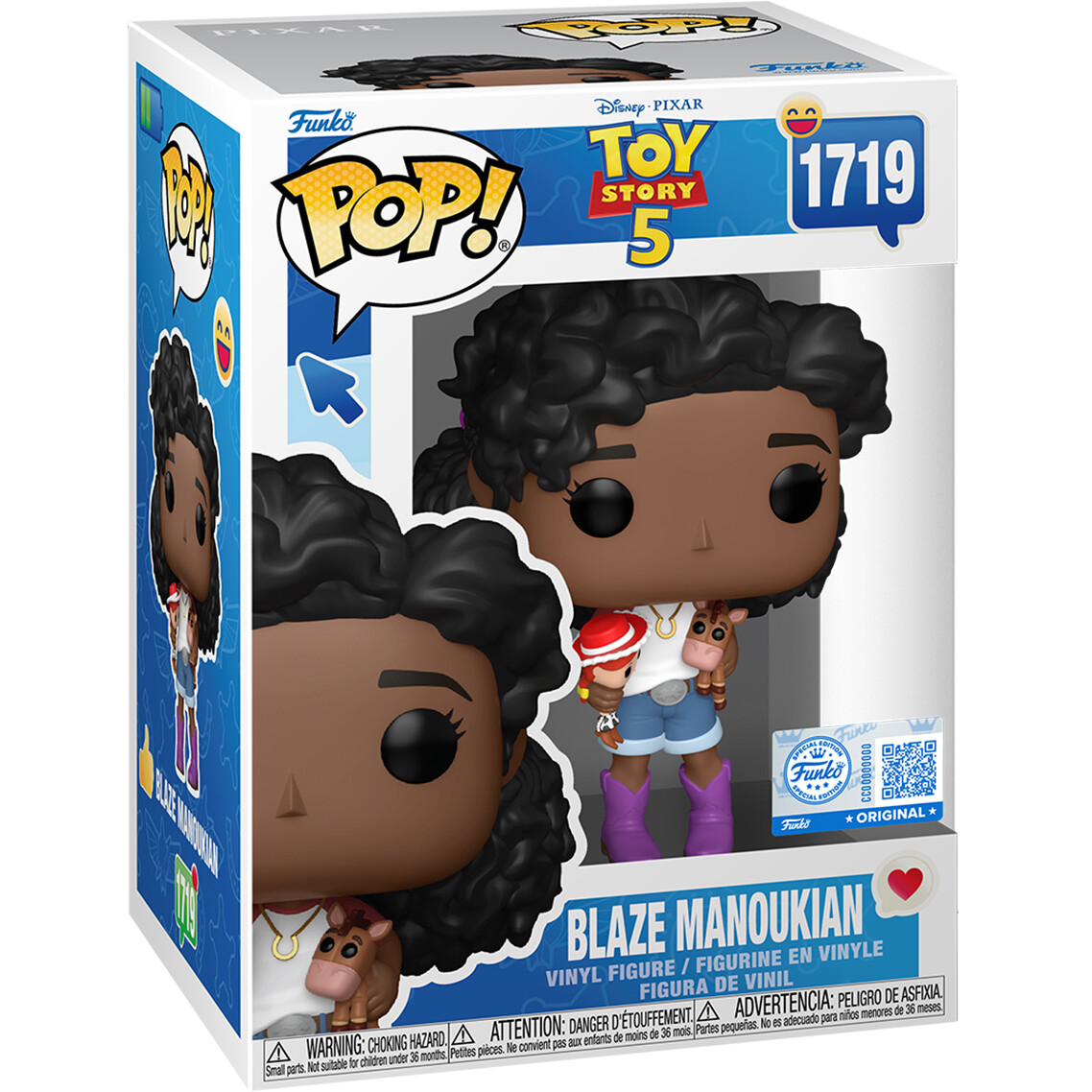 Фигурка Funko POP! Disney Toy Story 5 Blaze Manoukian - 91994 - фото 2