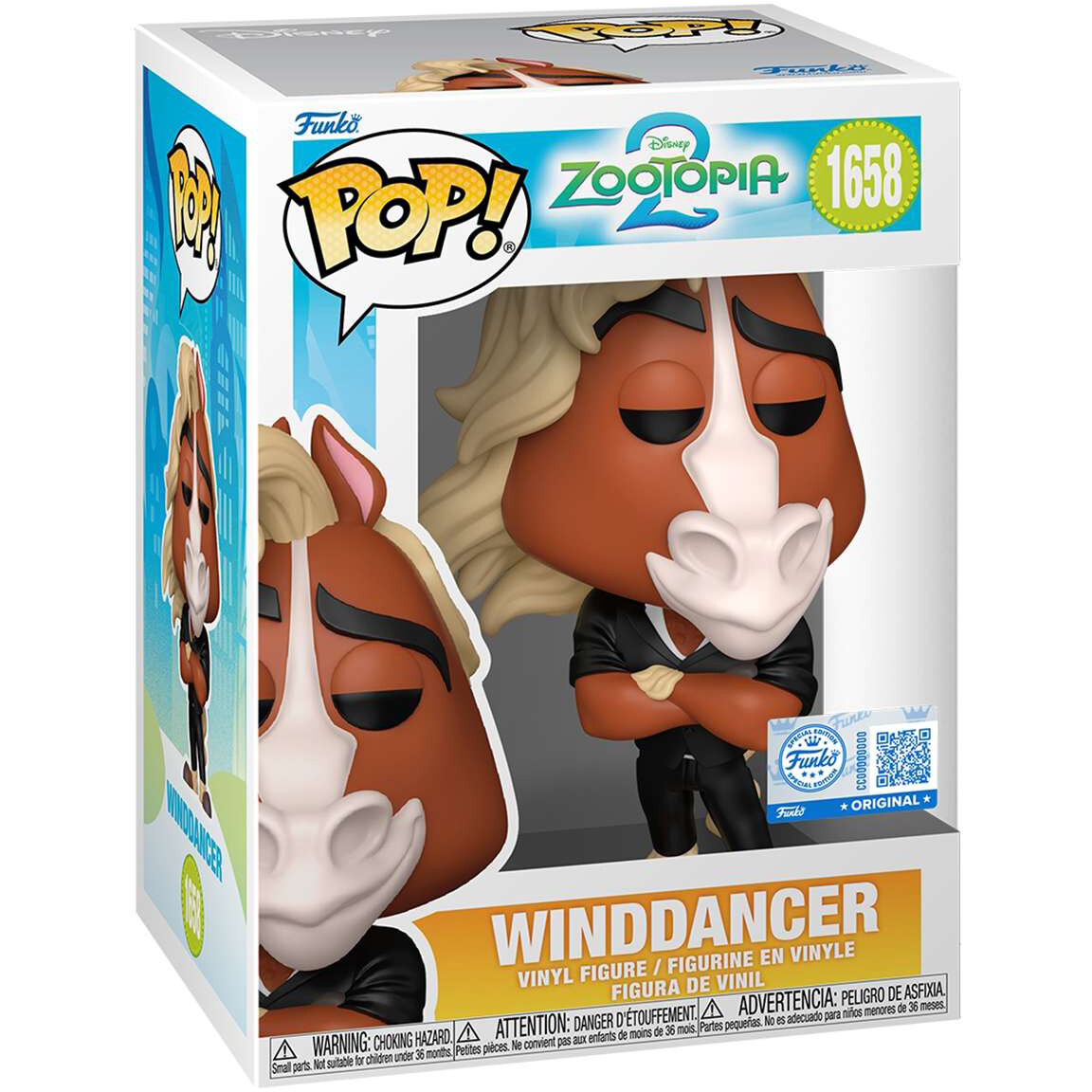 Фигурка Funko POP! Disney Zootopia 2 Winddancer SS - 91776 - фото 2