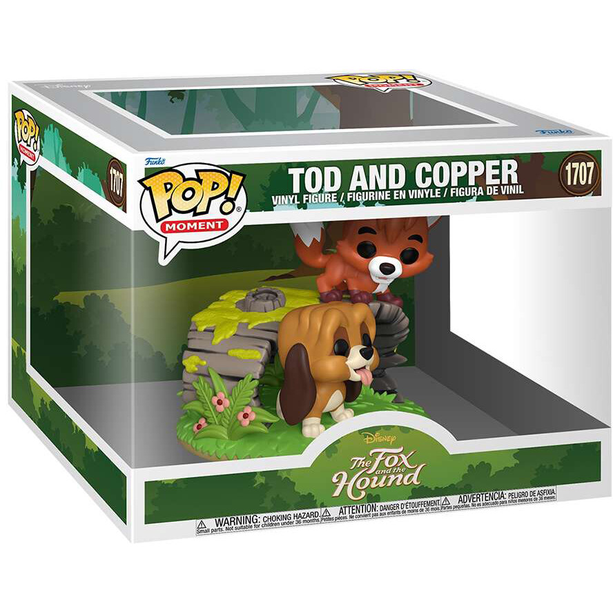 Фигурка Funko POP! Moment Disney The Fox and the Hound Tod and Copper - 90331 - фото 2