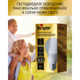 Светодиодная лампочка Navigator NLL-A60-9-230-4K-E27-FR-SV (9 Вт, E27) (80549)