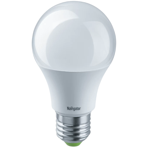 Светодиодная лампочка Navigator NLL-A60-9-230-4K-E27-FR-SV (9 Вт, E27) - 80549