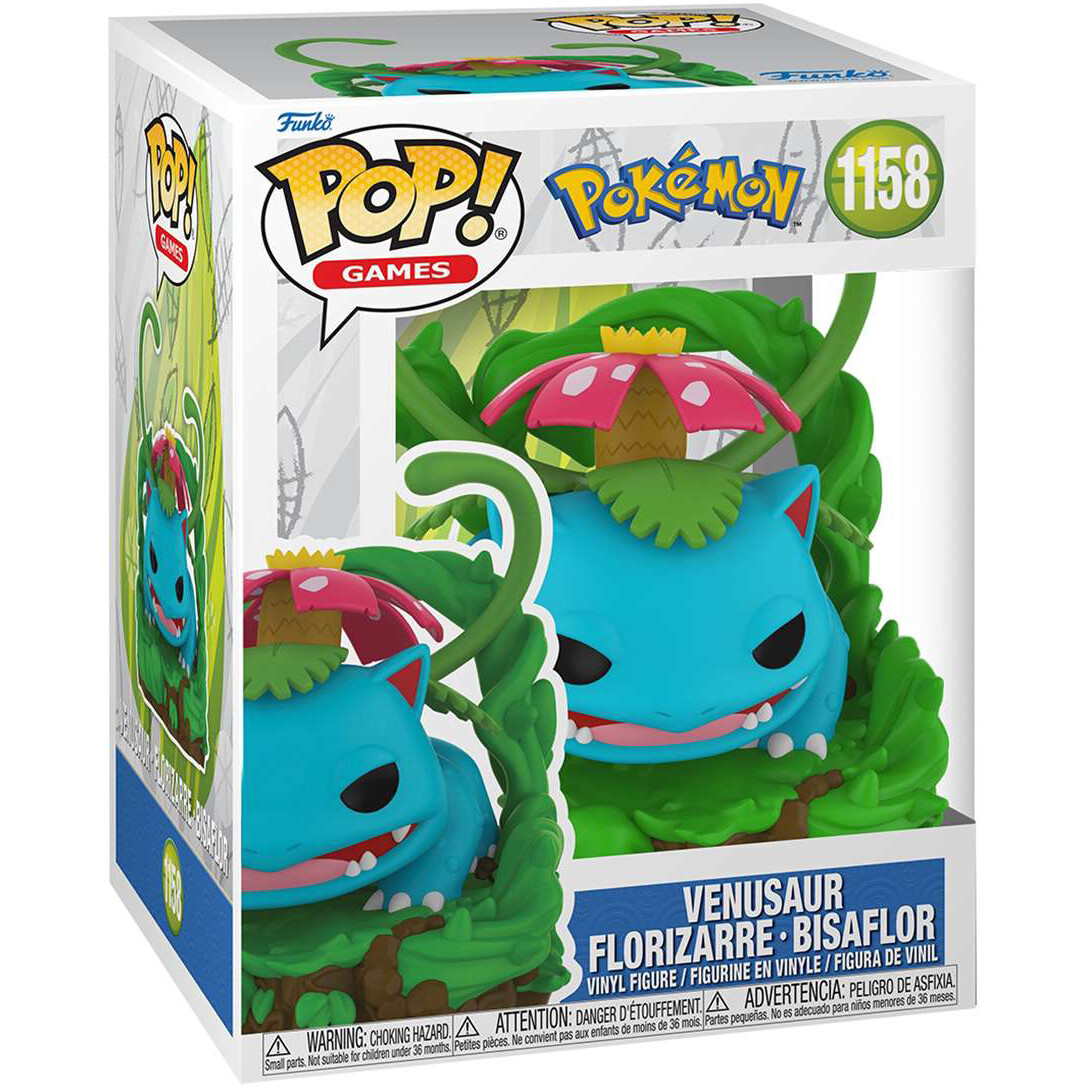 Фигурка Funko POP! Premium Games Pokemon Venusaur - 91666 - фото 2