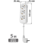 Сетевой удлинитель TDM ELECTRIC SQ1303-1402 - фото 5