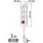 Сетевой удлинитель TDM ELECTRIC SQ1303-1421 - фото 6