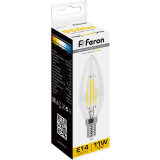 Филаментная лампочка Feron LB-713 2700K (11 Вт, E14) (38006)