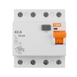 Выключатель дифференциального тока (УЗО) TDM ELECTRIC SQ0203-0044