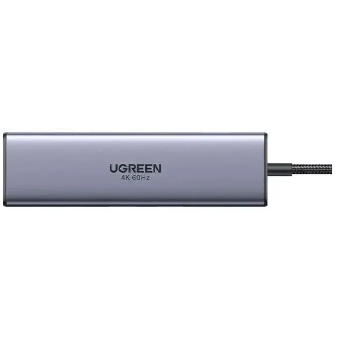 Док-станция UGREEN 7-in-1 USB-C Multifunction Adapter Space Gray (CM512) - 60515 - фото 2