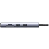 Док-станция UGREEN 7-in-1 USB-C Multifunction Adapter Space Gray (CM512) (60515)