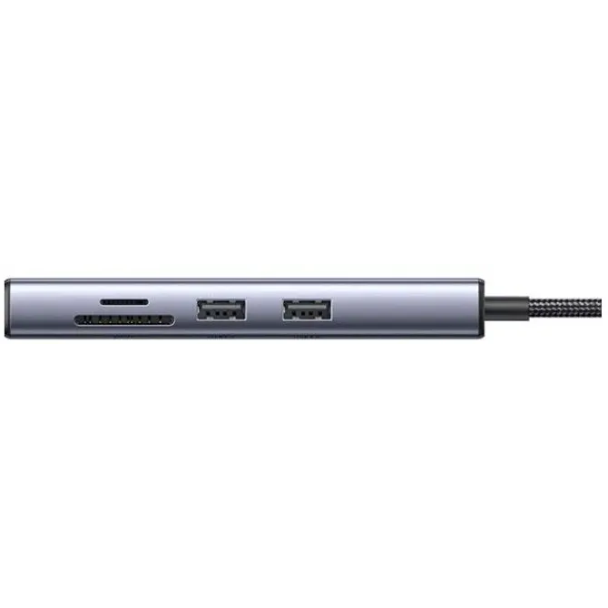 Док-станция UGREEN 7-in-1 USB-C Multifunction Adapter Space Gray (CM512) - 60515 - фото 3