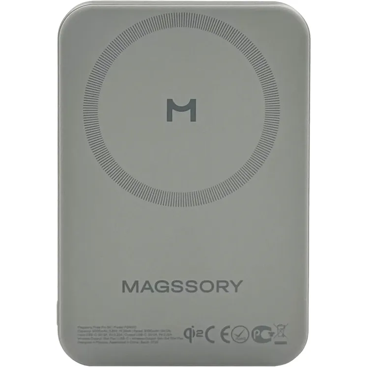 Внешний аккумулятор Magssory Pride 10000 Qi2 Magnetic Power Bank - PBN022