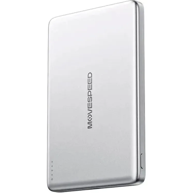 Внешний аккумулятор Move Speed MSP07 Silver - фото 2