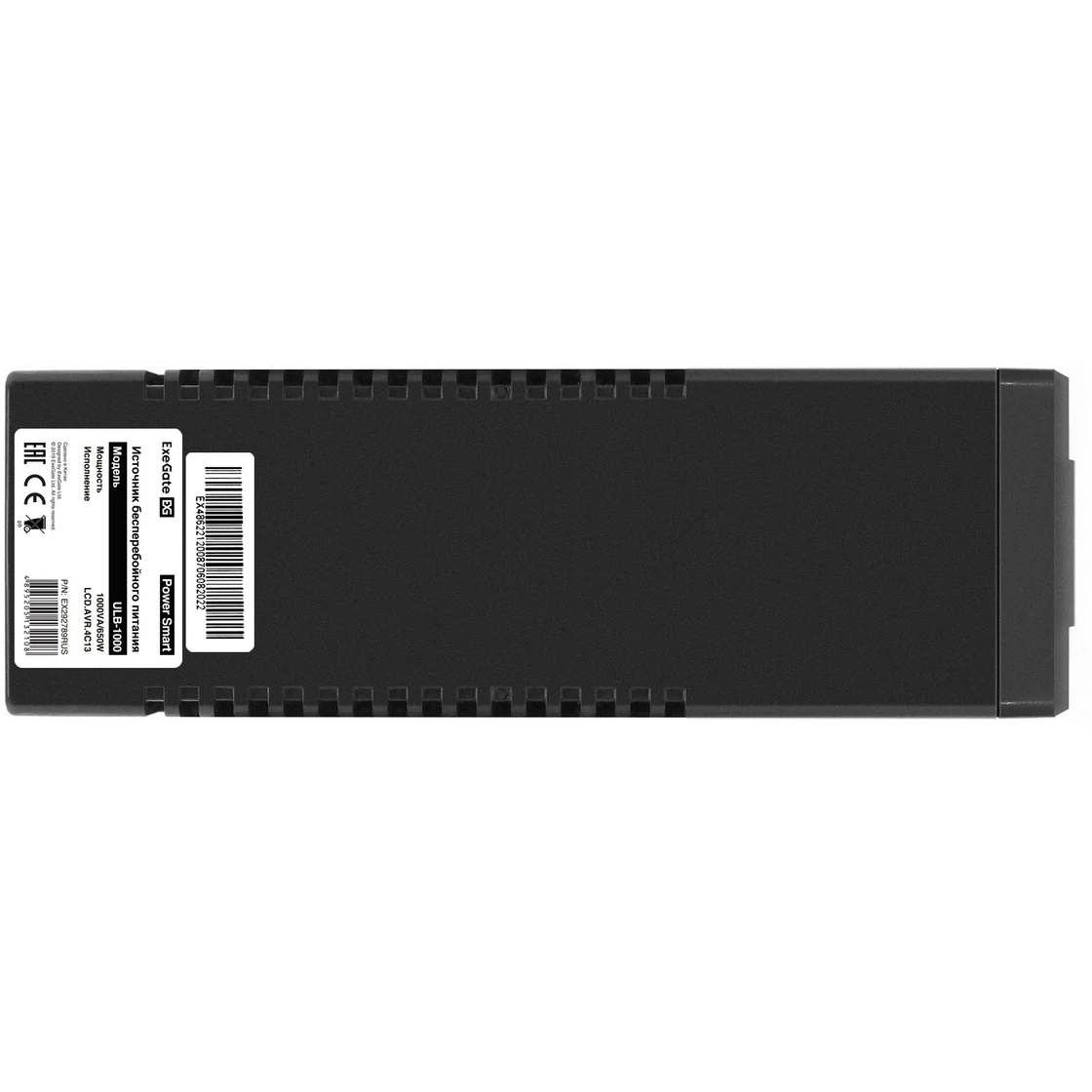 ИБП ExeGate Power Smart ULB-1000.LCD.AVR.4C13 - EX292789RUS - фото 2