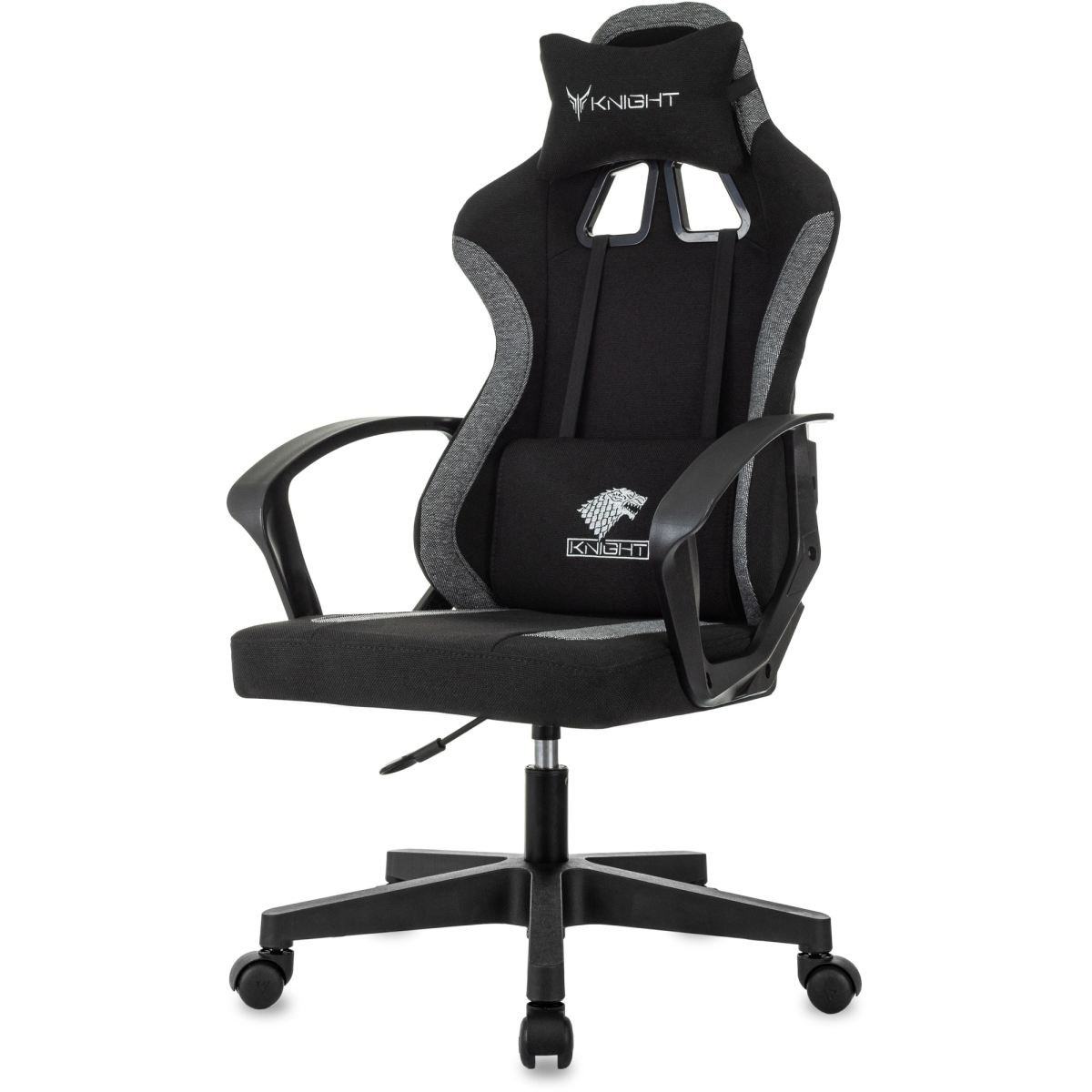 Игровое кресло Бюрократ Knight Optimum Black/Grey - KNIGHT OPTIMUM BGR - фото 4