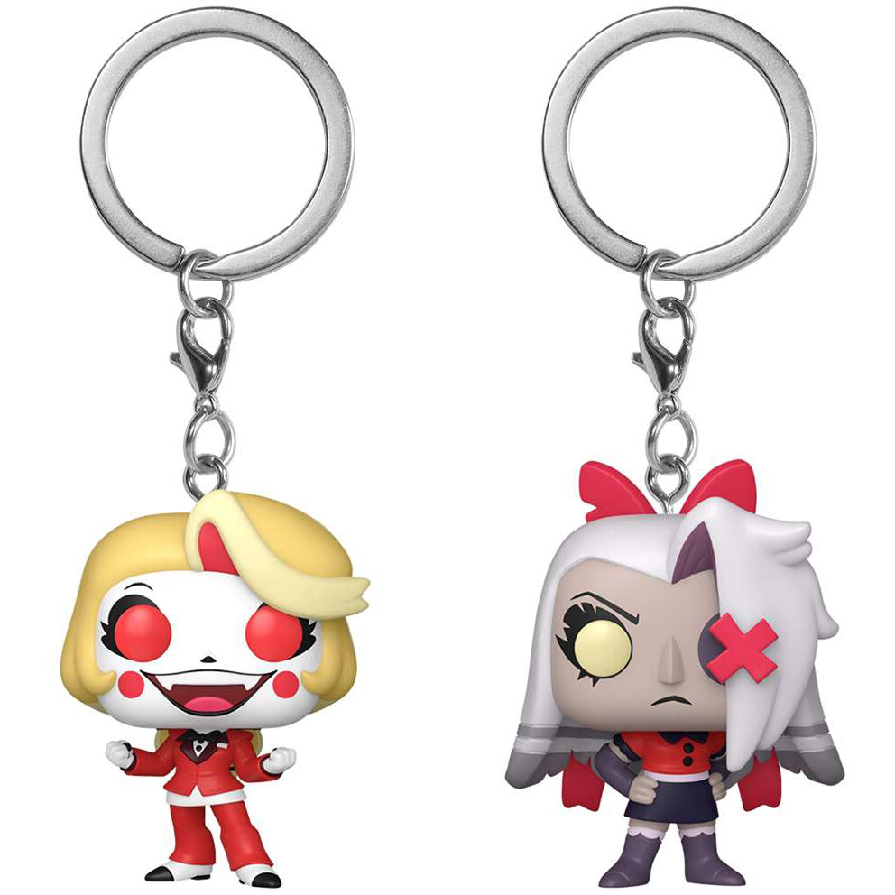 Брелок Funko Pocket POP! Hazbin Hotel Charlie & Vaggie - 92005