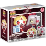 Брелок Funko Pocket POP! Hazbin Hotel Charlie & Vaggie (92005)