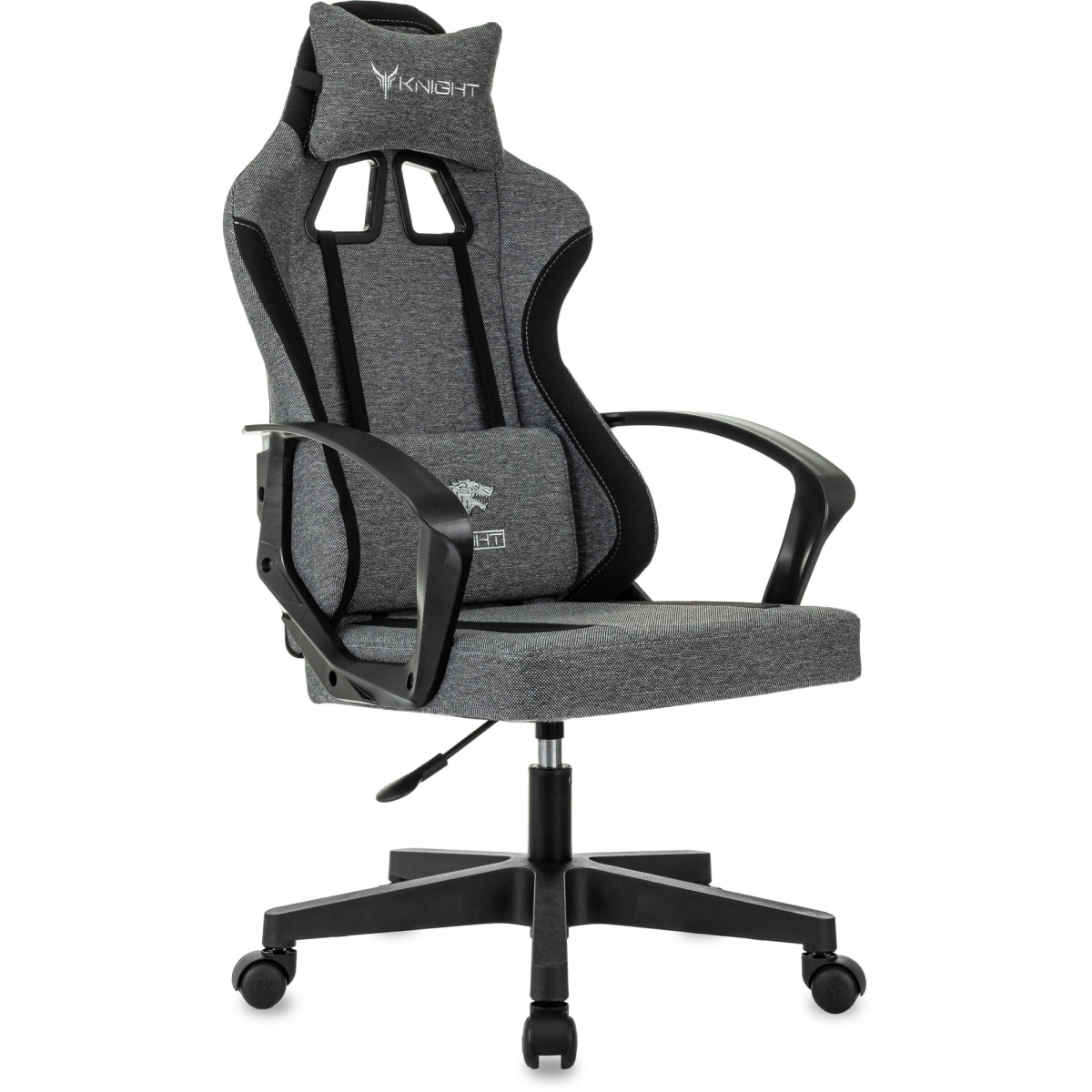 Игровое кресло Бюрократ Knight Optimum Grey/Black - KNIGHT OPTIMUM GBL