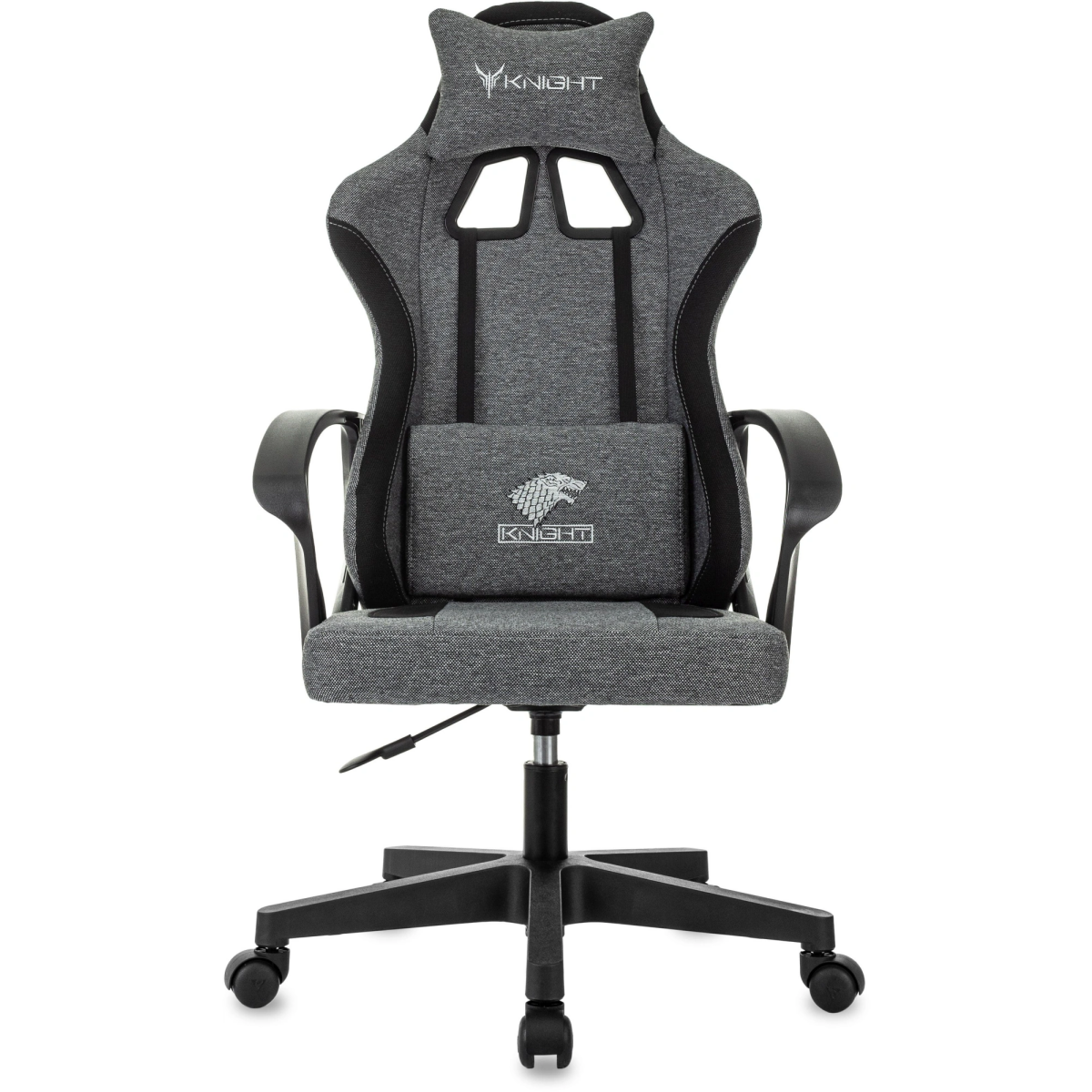 Игровое кресло Бюрократ Knight Optimum Grey/Black - KNIGHT OPTIMUM GBL - фото 5