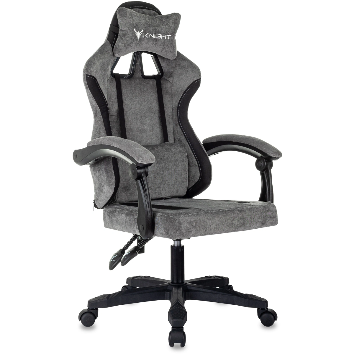 Игровое кресло Бюрократ Knight Wolf Grey/Black - KNIGHT WOLF DG