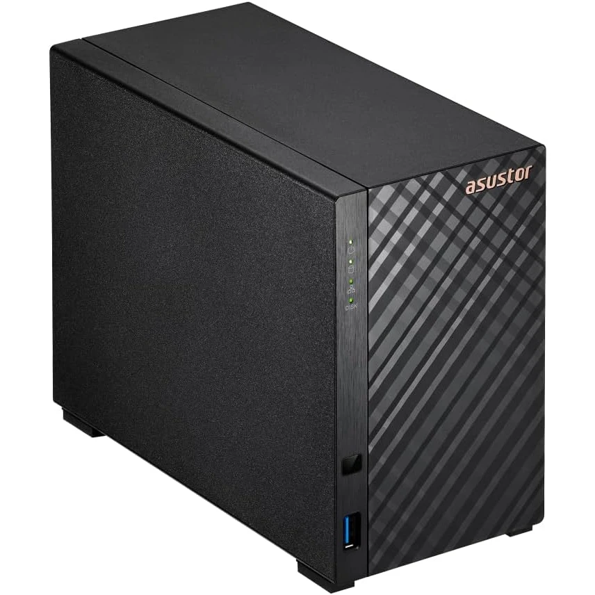 Сетевое хранилище (NAS) ASUSTOR AS1202T - 90IX01V0-BW3S00 - фото 5