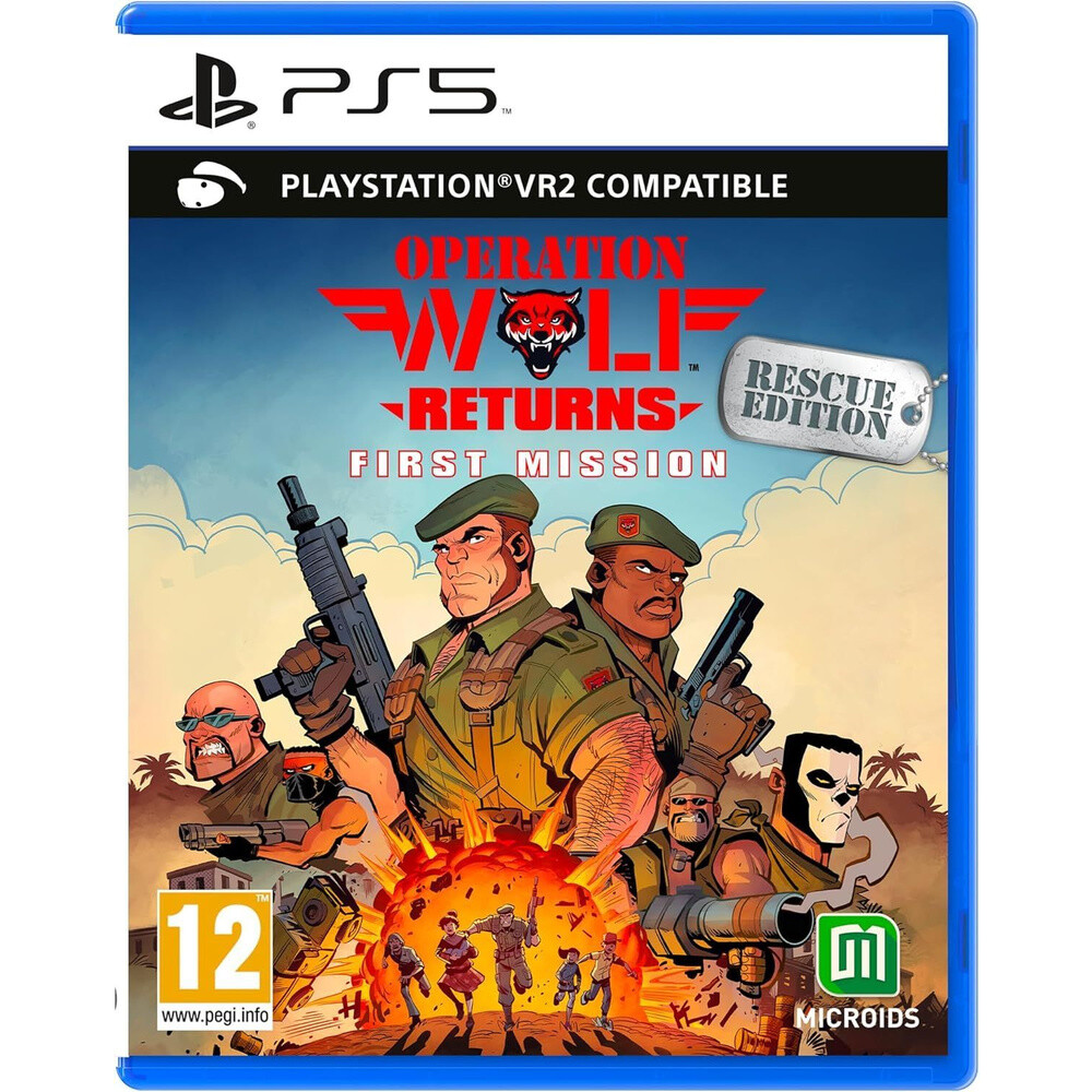 Игра Operation Wolf Returns: First Mission Rescue Edition для Sony PS5 - 3701529503467