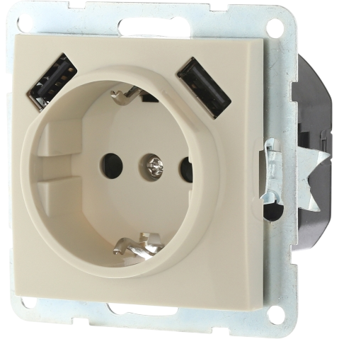 Электрическая розетка Ecoplast LK60 868004-1