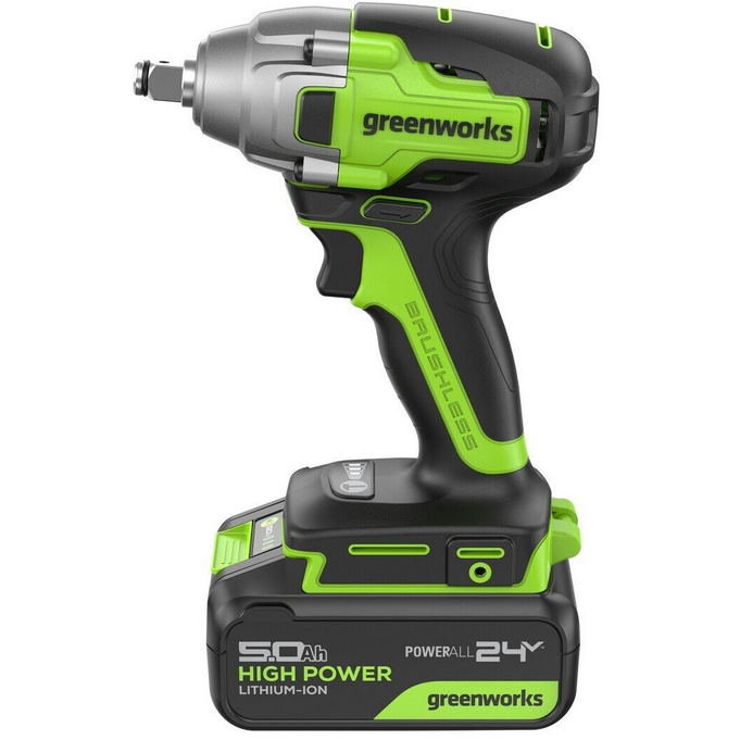 Гайковёрт Greenworks GD24IW400 (3802907CUG)