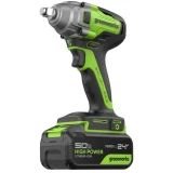 Гайковёрт Greenworks GD24IW400 (3802907CUG)
