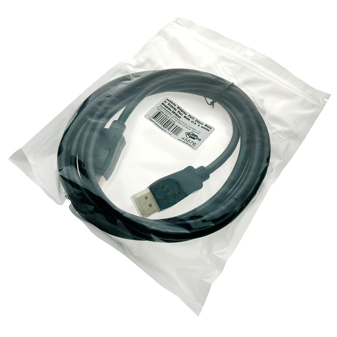 Кабель DisplayPort - DisplayPort, 3м, Espada Ed14m3 - фото 4