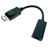 Переходник DisplayPort (M) - HDMI (F), Espada Edphd4k