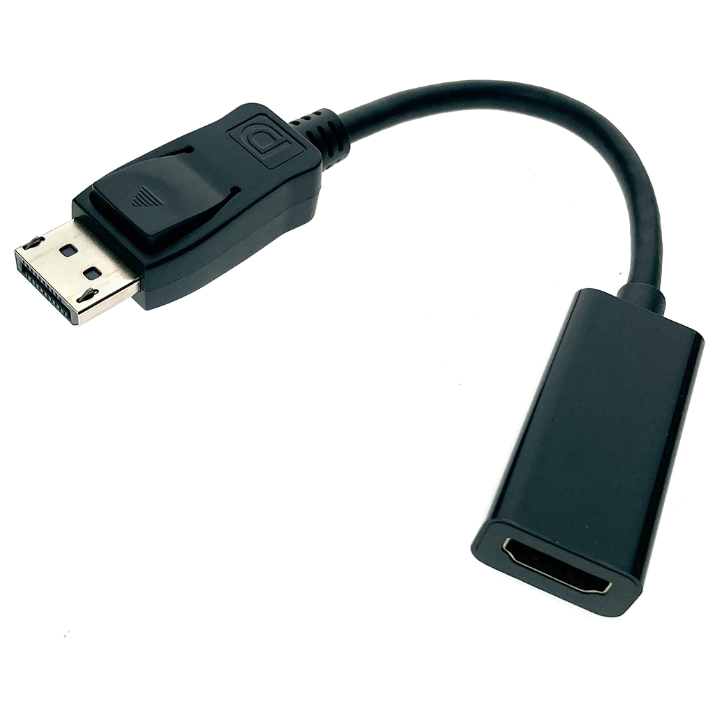 Переходник DisplayPort (M) - HDMI (F), Espada Edphd4k