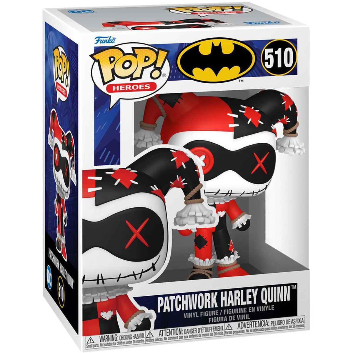 Фигурка Funko POP! Heroes DC Patchwork Harley Quinn - 80905 - фото 2