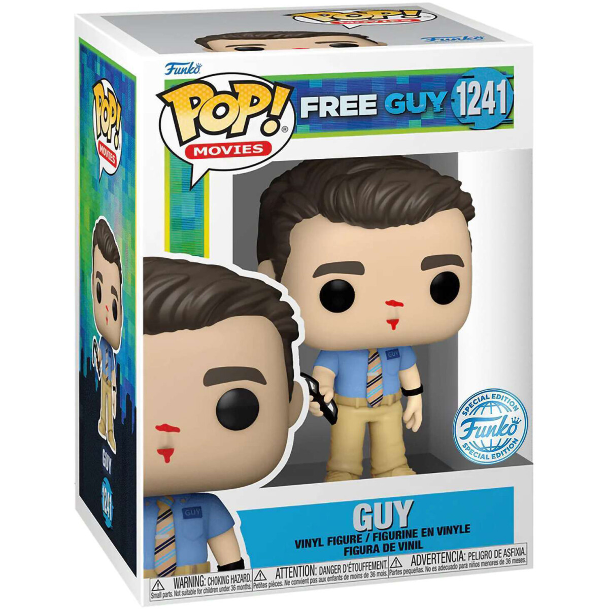 Фигурка Funko POP! Movies Free Guy Guy - 64535 - фото 2