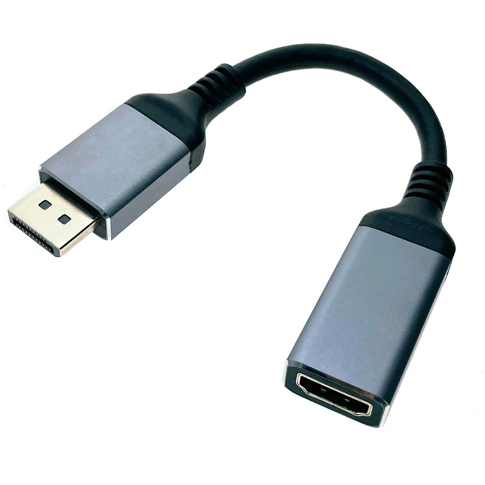 Переходник DisplayPort (M) - HDMI (F), Espada Edphd8k