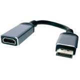 Переходник DisplayPort (M) - HDMI (F), Espada Edphd8k
