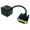 Разветвитель DVI - 2x HDMI , 0.25м, Espada EDVIM2xHDMIF25