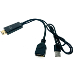 Переходник DisplayPort (F) - HDMI (M), Espada Ehddp1526