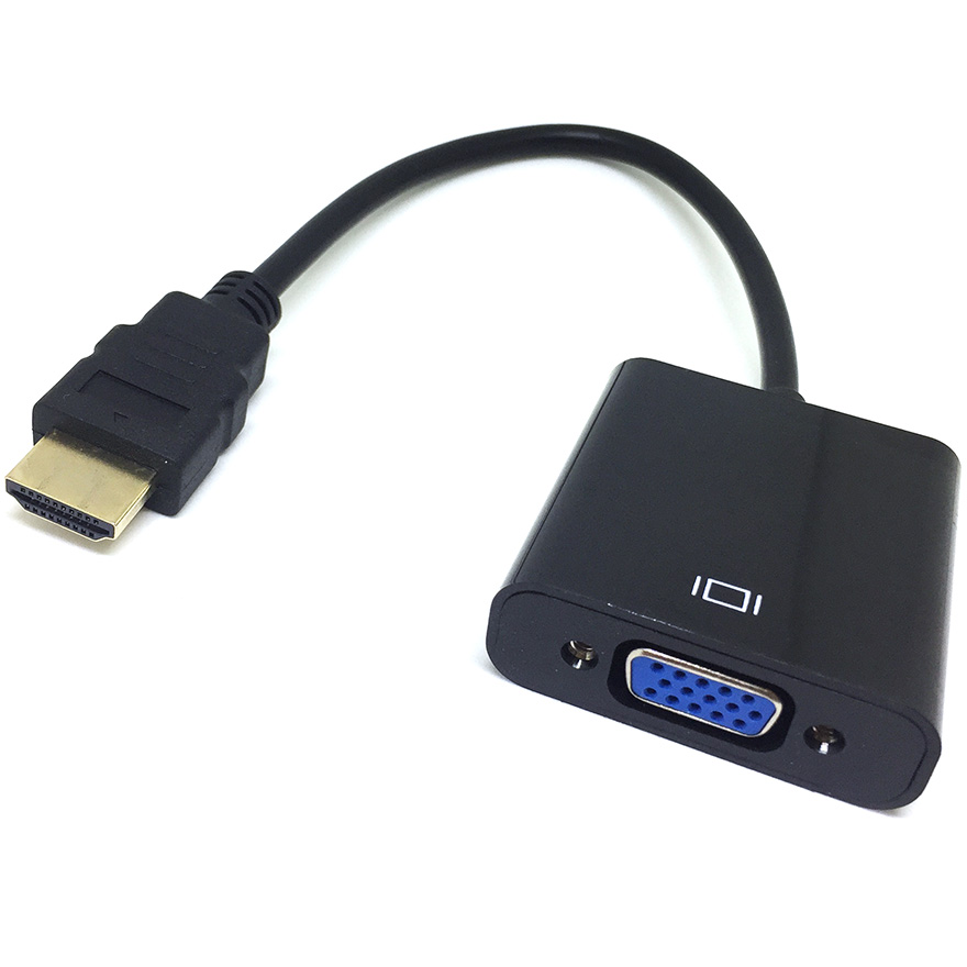 Переходник HDMI (M) - VGA (F), 0.2м, Espada EHdmiVgawo