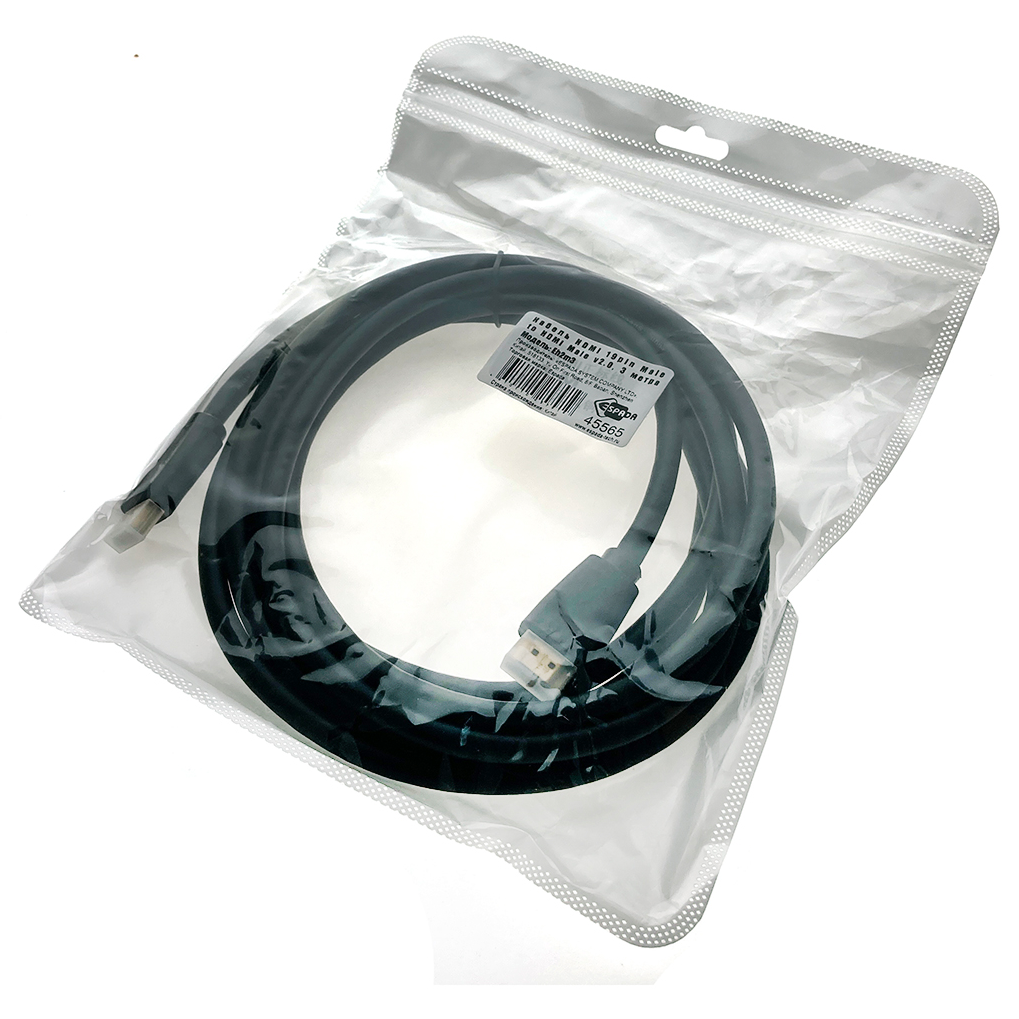 Кабель HDMI - HDMI, 3м, Espada Eh2m3 - фото 3