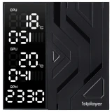 Кулер 1STPLAYER FROST BITE FB12DS-7 Black (FB12DS-7-BK)
