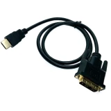 Кабель HDMI (M) - DVI (M), 0.8м Espada Ehdv08
