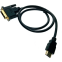 Кабель HDMI (M) - DVI (M), 0.8м Espada Ehdv08 - фото 3