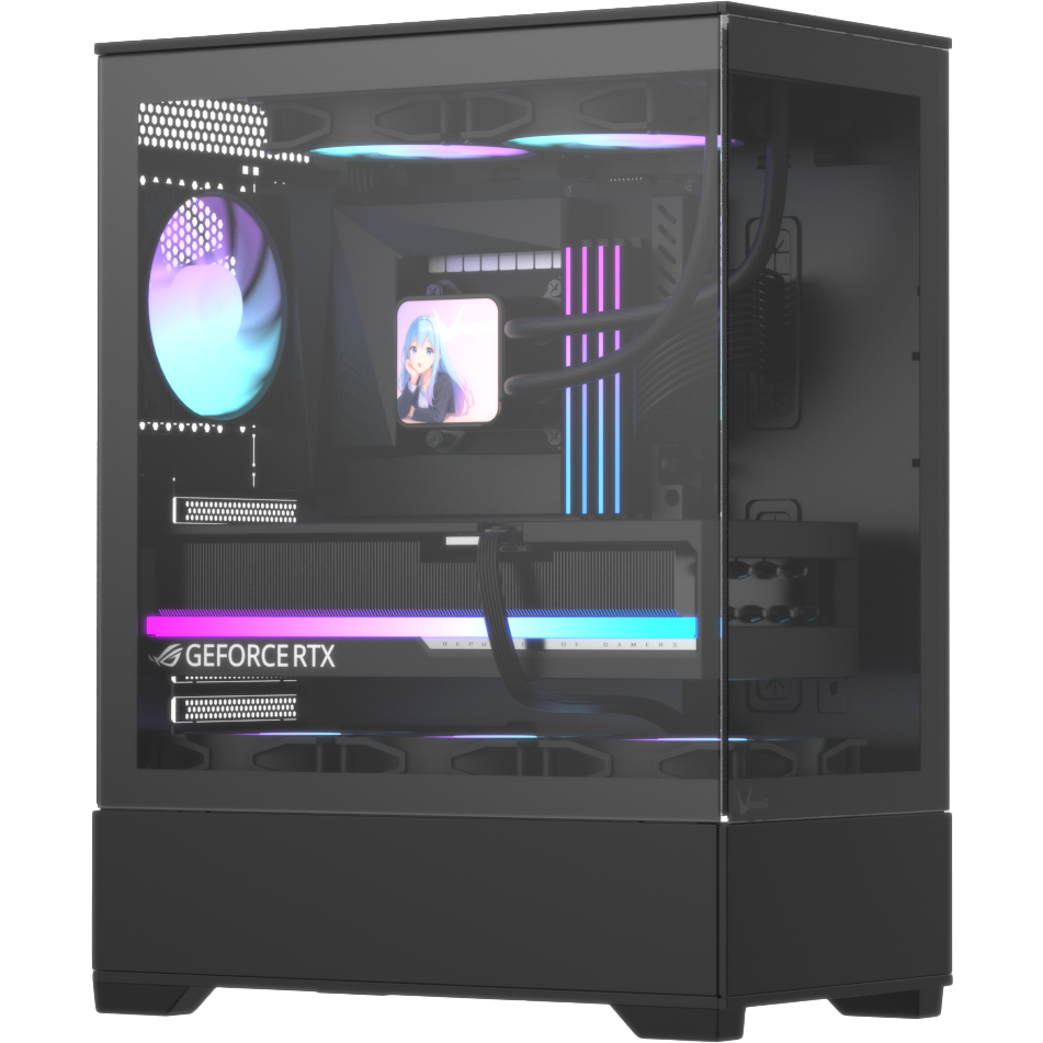 Корпус Formula Crystal Z1 Plus AR V2 Black - CRYSTAL Z1+ BLACK AR V2