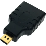 Переходник HDMI (F) - Micro HDMI (M), 1.8м, Espada EmcHDMIM-HDMIF