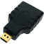 Переходник HDMI (F) - Micro HDMI (M), Espada EmcHDMIM-HDMIF - фото 2