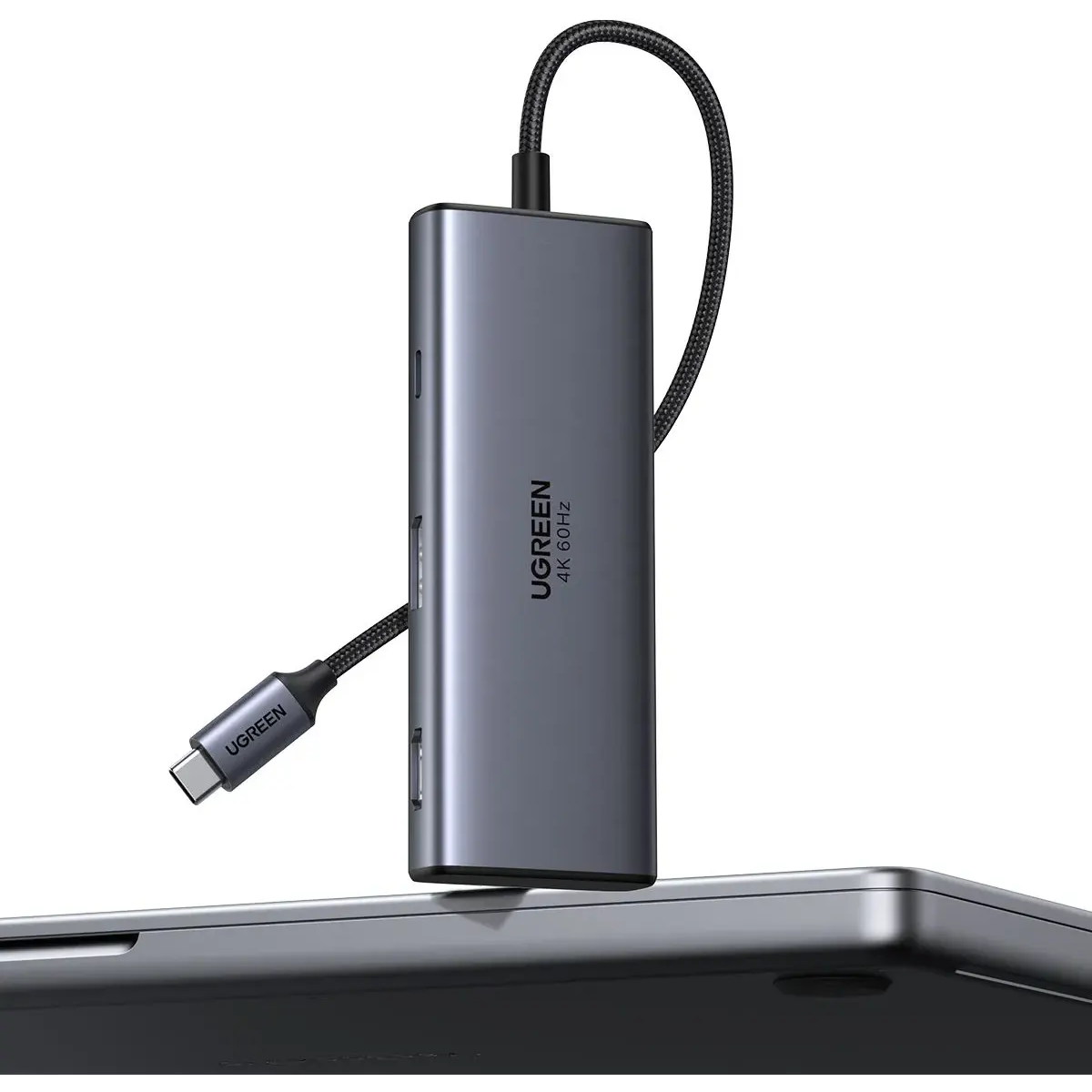 USB-концентратор UGREEN 7-in-1 USB-C Hub Gray (CM498) - 75902 - фото 3